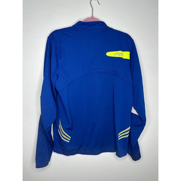 Adidas Formotion Predator +F50 Quarter Zip Jacket Men's Size Large Royal Blue - Picture 2 of 6